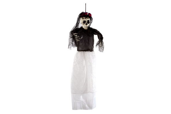 Skelet dame Day of Death 75 x 11 x 91 cm hangdeco
