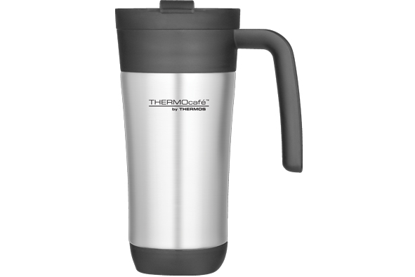 Flip Lid travel mug 425 ml zwart