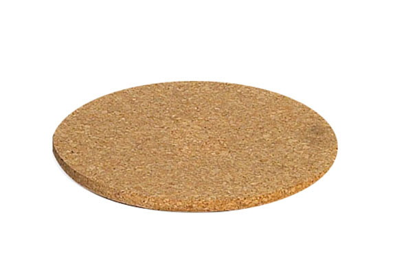 Kurk onderzetter rond set van 3 Ø 20 cm