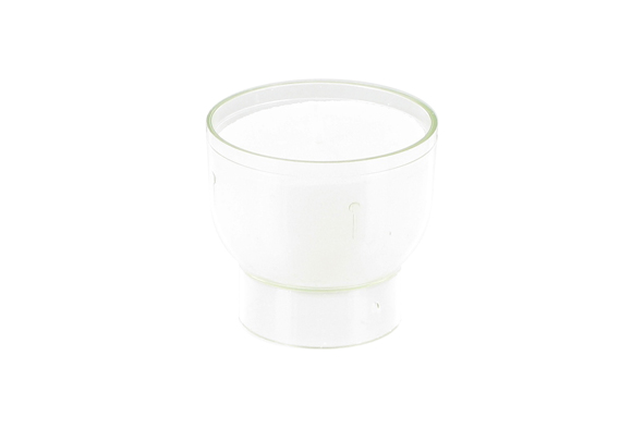 Theelichtjes set van 250, transparant, kaars wit, 9 H, 5 x 5 cm, 30 g