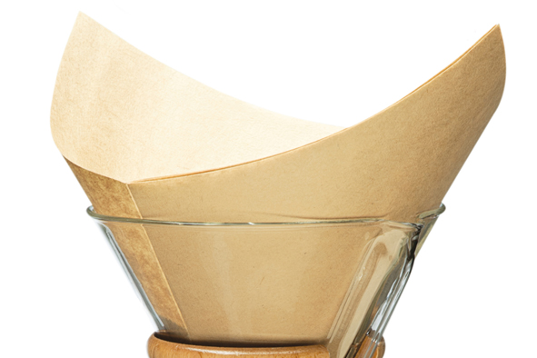 Chemex filters voorgevouwen naturel set van 100 16 x 11,8 x 16 cm