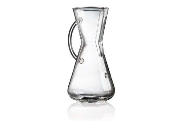 Chemex koffiezetapparaat voor 3 kopjes, glas, Ø 11 cm