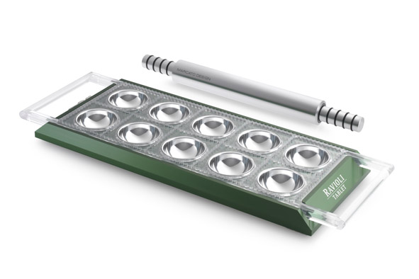 Ravioli tablet groen 34 x 12 x 2 cm
