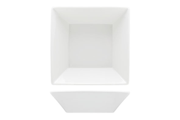 Julietta soepbord van porselein, wit, Ø 20 cm, H 5,5 cm