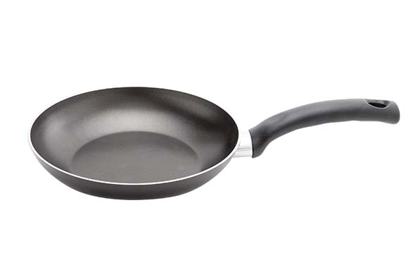 Essentials braadpan 20 cm 2,4 mm aluminium zwart