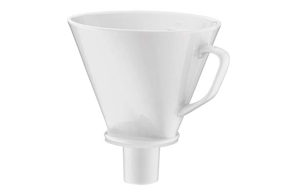 Aroma koffiefilter wit porselein 15 x 15 x 16 cm