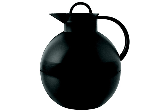 Kugel Isolierkanne 940 ml schwarz matt