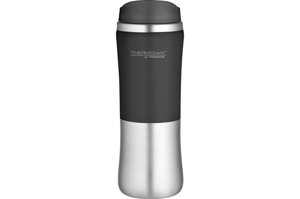 Brilliant Mug Tumbler Edelstahl schwarz 300 ml Ø 7 cm