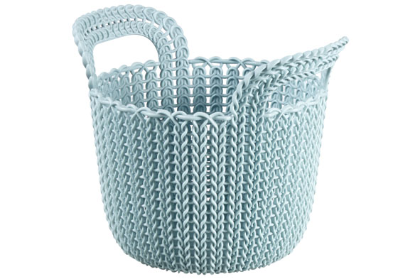Knit mand XS 3 l blauw 23 x 19 cm
