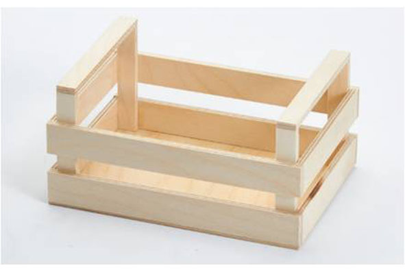 Holzkiste 20 x 14 x 10 cm Birkensperrholz