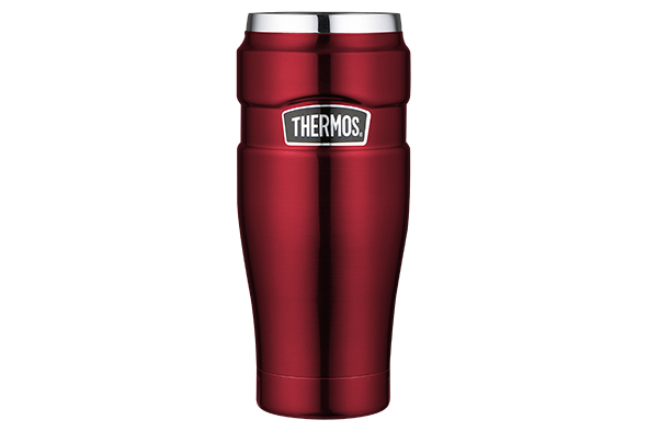 King mok zonder handvat rood, 470 ml, 19,5 cm