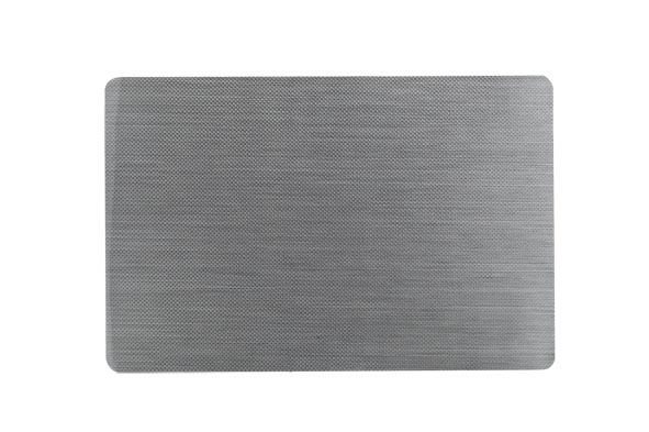Placemat metaal look 43,5 x 28,5 cm PVC