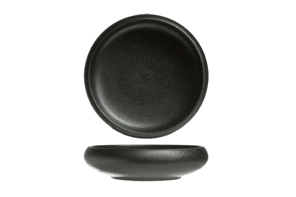 Fundido schaaltje Ø 15 cm, hoogte 4 cm, zwart