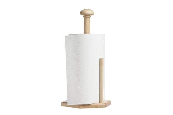 Küchenrollenhalter aus Holz, Höhe 32,3 cm