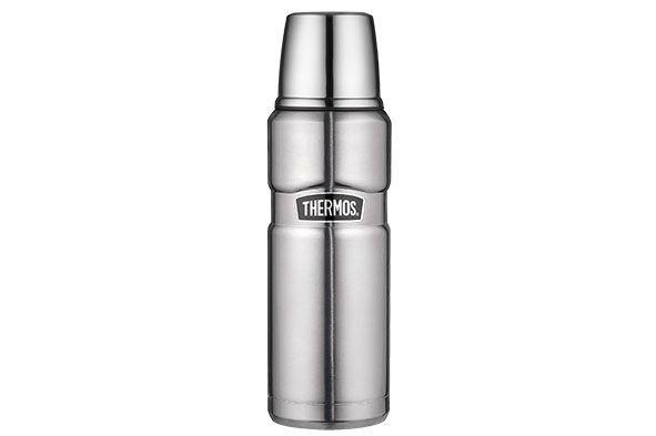 King geïsoleerde fles 470 ml staal Ø 7 x 25,5 cm