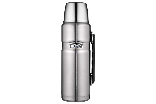 King geïsoleerde fles 1,2 l staal Ø 9 x 31 cm