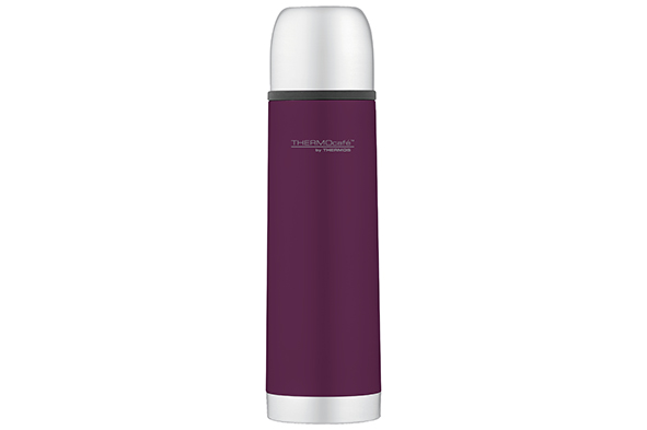 Soft Touch isoleerfles 0,5 l paars Ø 7 x 25 cm
