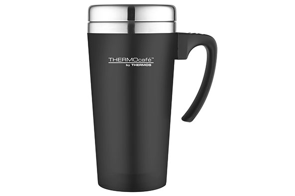 Soft Touch Isolierbecher 0,42 l schwarz