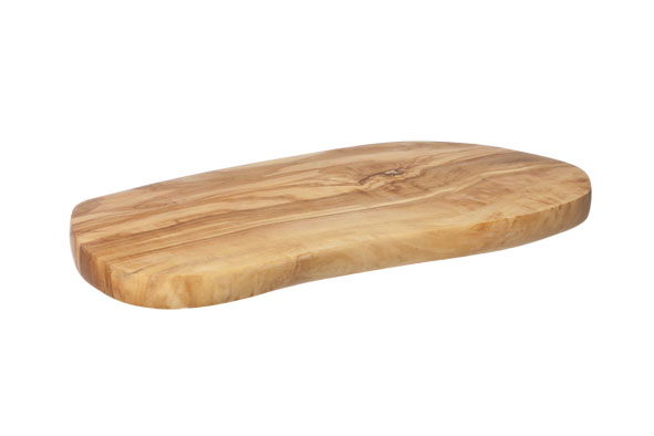 Snijplank van olijfhout, 30,5 x 17,3 x 2 cm