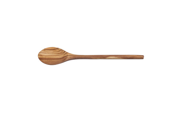 Olive wood spoon oval 30 cm