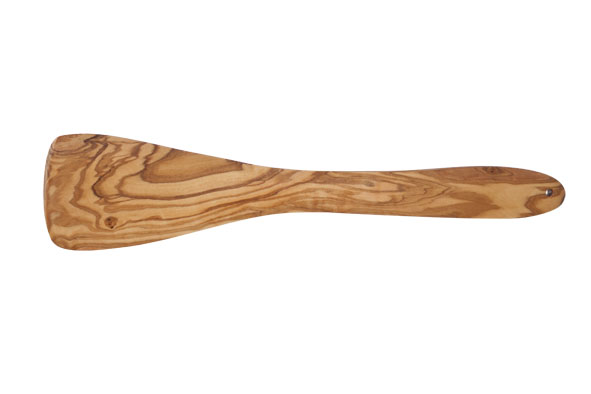 Houten spatel olijfhout 30 cm