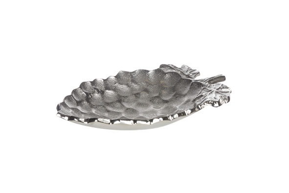 Aluminium druiven schotel 23 x 14 x 4 cm