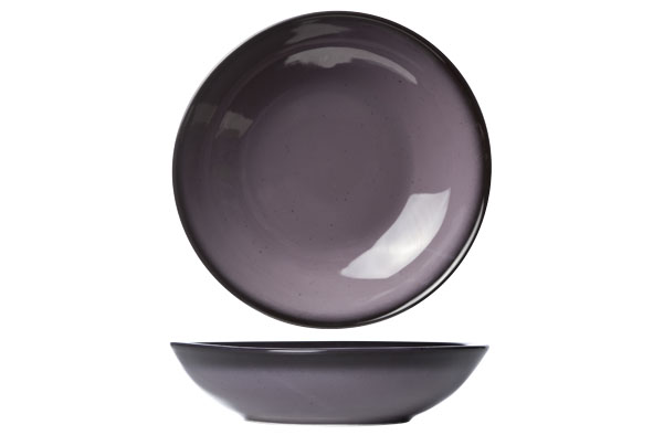 Vigo Prune diep bord, violet, Ø 22 cm