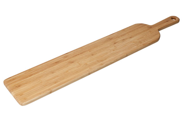 Planche amuse-bouche bois naturelle 80,5 x 14,6 x 1,5 cm