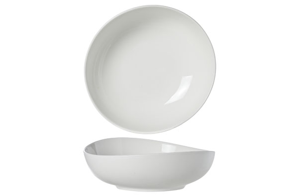 Festivo mat kom Ø 21 cm porselein ivoor