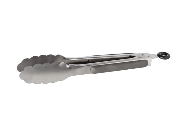 Serveertang 25 cm rvs Clipstrip