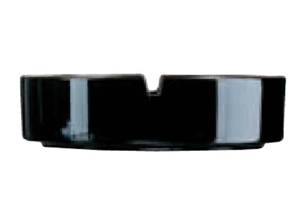 Aschenbecher schwarz 10.7 cm 6er-Set