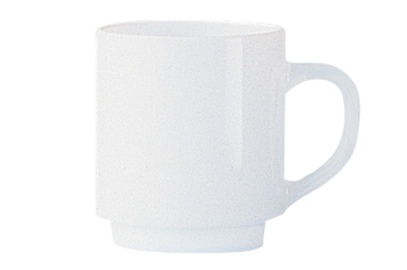 6er-Set Bock Kaffeetassen 0,25 l, weiß