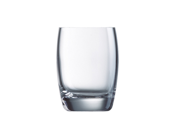 Salto uni glas, transparant, 65 ml, 15,6 x 10,6 x 14 cm, set van 12