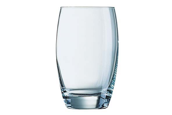 Salto waterglazen, transparant, 500 ml, 25,5 x 17,3 x 15,5 cm, set van 6