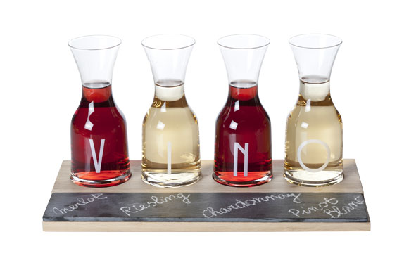 Vino beer glasses, glass, transparent, 215 ml, 9.3 x 31.5 x 16 cm, set of 5