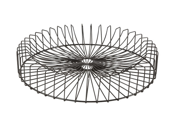 Orbit fruitschaal rond zwart Ø 40 cm