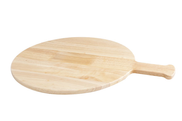 Planche à servir pizza bois d'hévéa