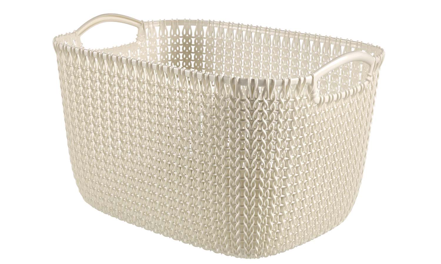 Knit mand L 19 l oasis white 40 x 26,8 x 22,9 cm