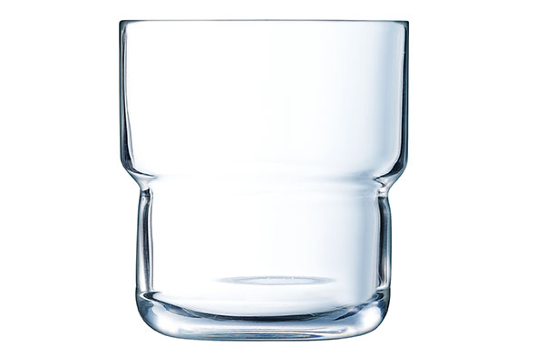 Log tumbler 22 cl set van 6