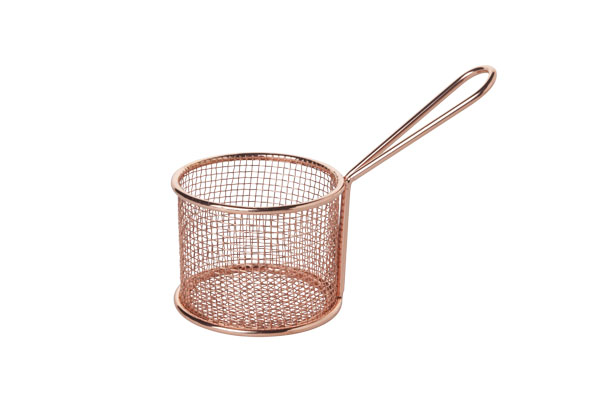 Frietmandje verkoperd, Ø 9,5 cm
