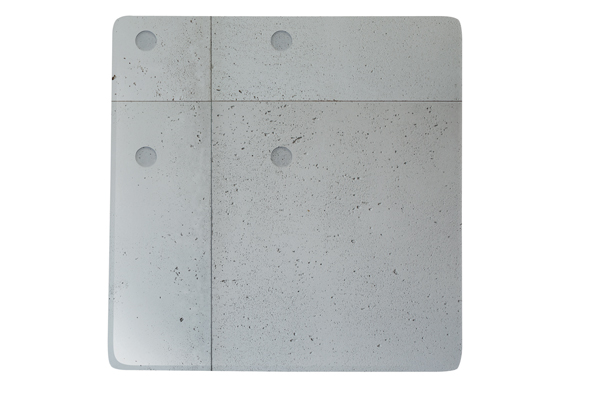 Concrete bord vierkant 28 cm