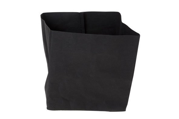 E-Cosy Brotbeutel waschbar Schwarz 14 x 14 x 15 cm
