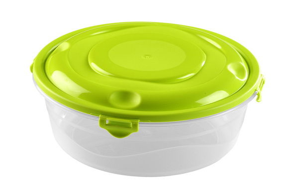 Moscu vershouddoos rond transparant 1,2 l set van 3