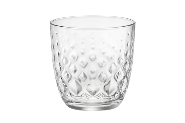 Glit waterglas transparant glas 0,3 l set van 6
