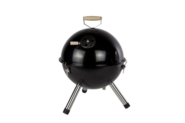 BBQ boule modèle de table Ø 30 x 42 cm, noir, métal