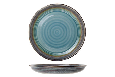 Divino plat bord Ø 26,5 cm, blauw, steengoed