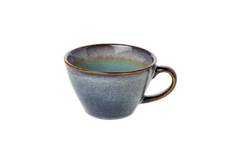 Divino koffiekop Ø 10 x 6,3 cm, 220 ml, blauw, steengoed