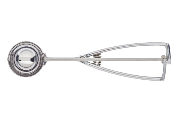 Serverlepel Ø 4,9 cm, roestvrij staal, zilver