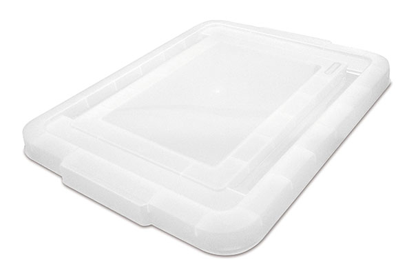 Deksel voor opbergbak 40 l transparant