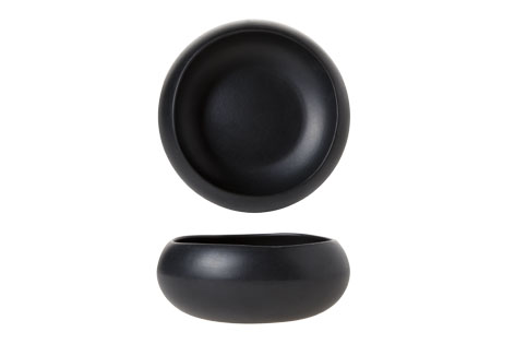 Black Mat schaaltje, zwart, Ø 12 cm